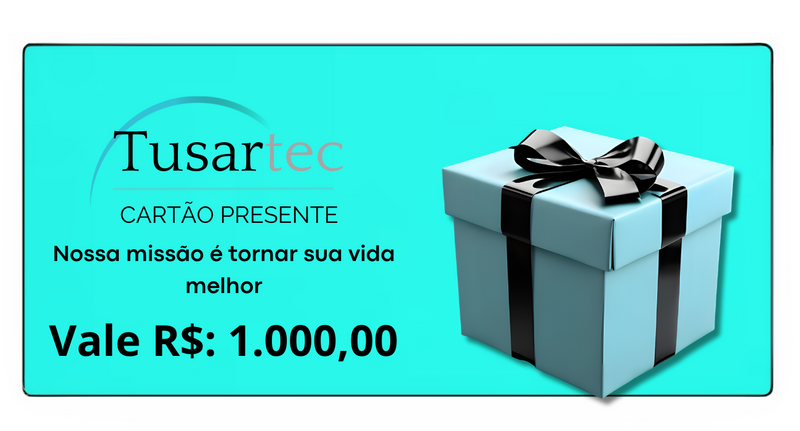 Cartão-presente TUSARTEC