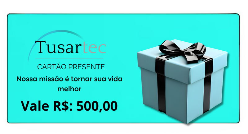 Cartão-presente TUSARTEC