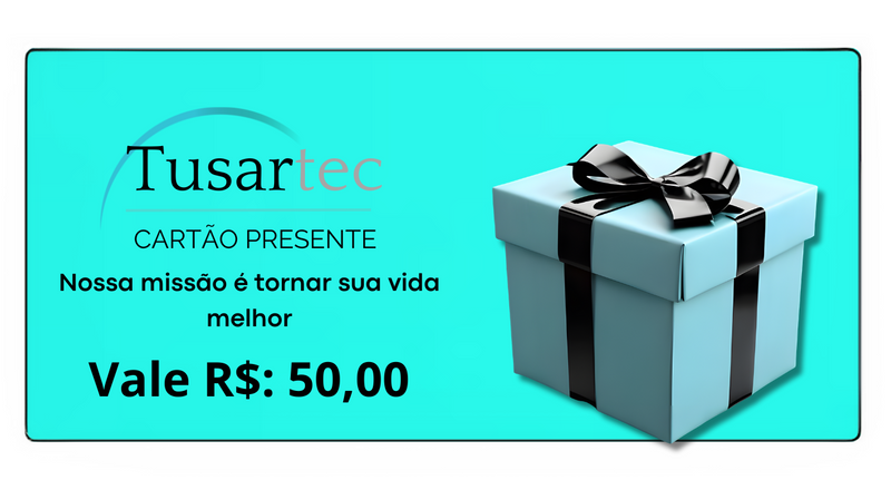 Cartão-presente TUSARTEC