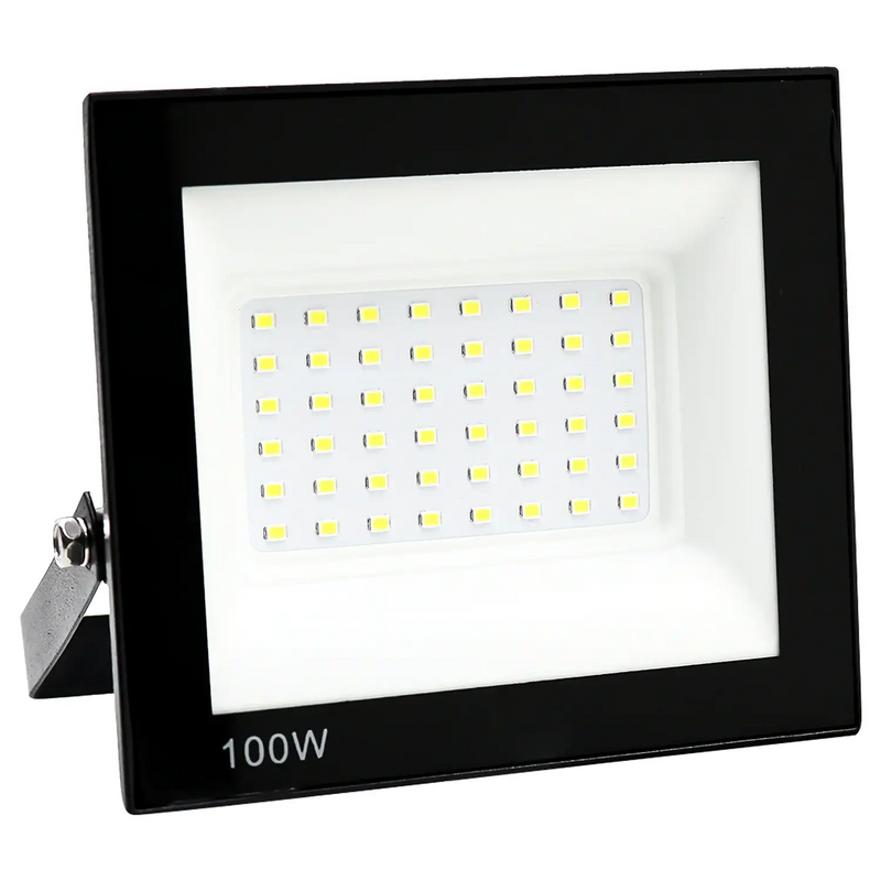 Refletor Led 100w Bivolt à Prova D'água, Led Cor Branco, Amarelo ou Verde.