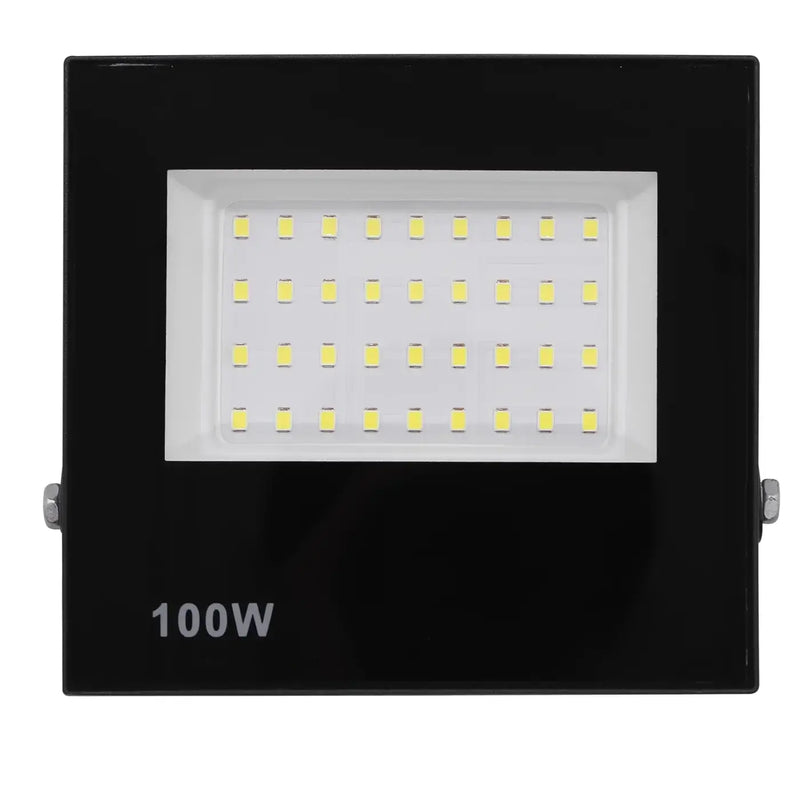 Refletor Led 100w Bivolt à Prova D'água, Led Cor Branco, Amarelo ou Verde.