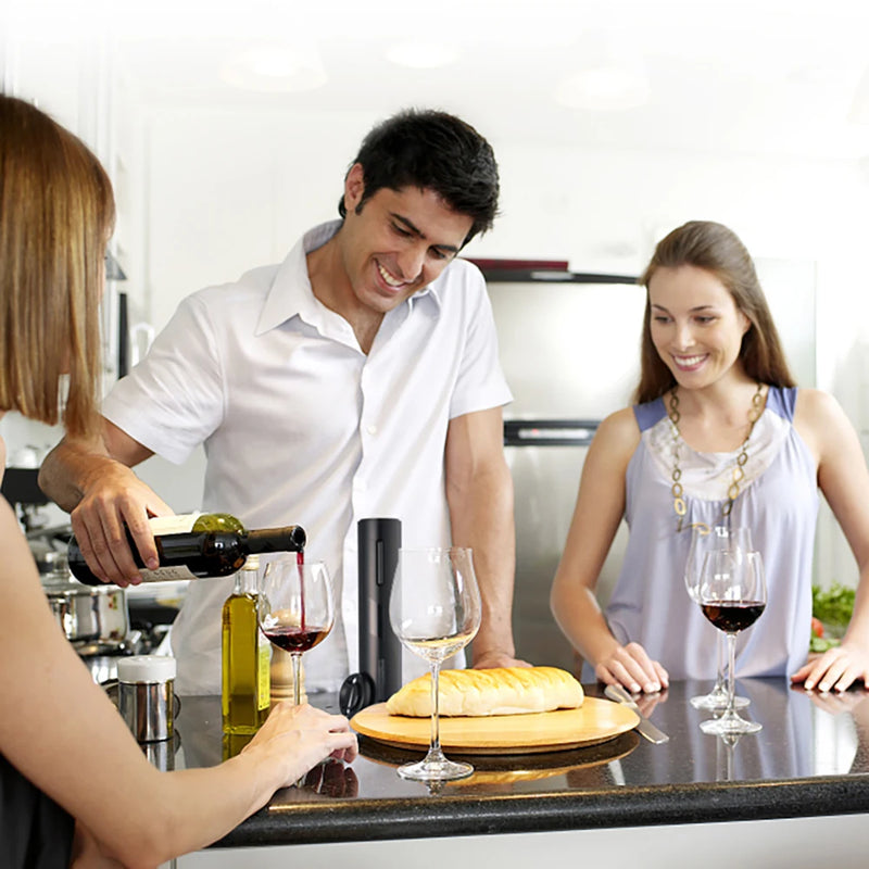 Abridor de Vinho Elétrico Automático